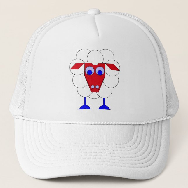 Gorra De Camionero Oveja de dormir (Anverso)