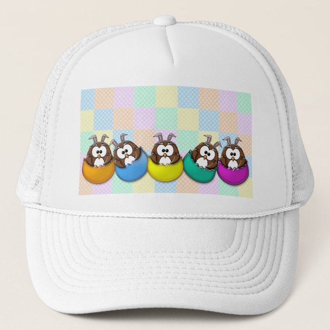 Gorra De Camionero Oveja de Pascua - arcoiris (Anverso)