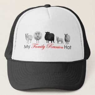 Gorra De Camionero Oveja de Reunión Familiar