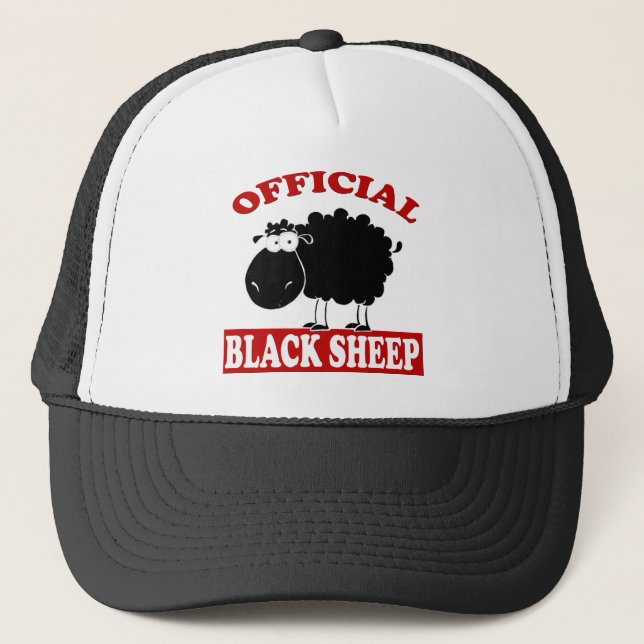 Gorra De Camionero Oveja negra (Anverso)