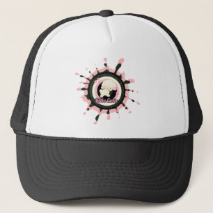 Gorra De Camionero Ovejas blancas cortas