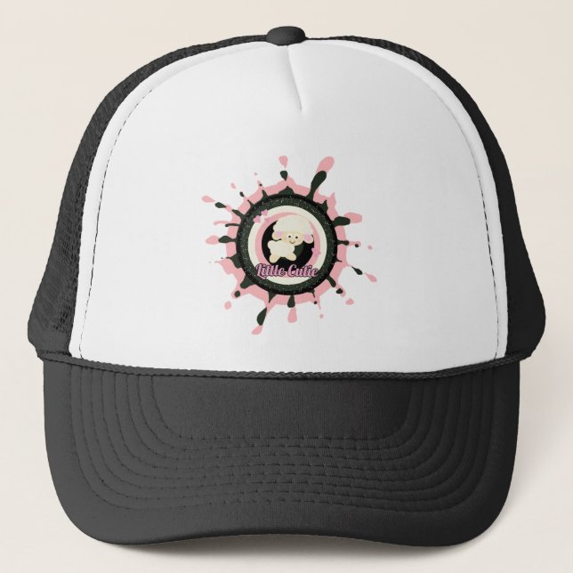 Gorra De Camionero Ovejas blancas cortas (Anverso)