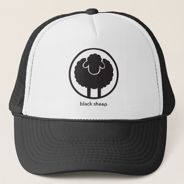 Gorra De Camionero Ovejas negras (Anverso)