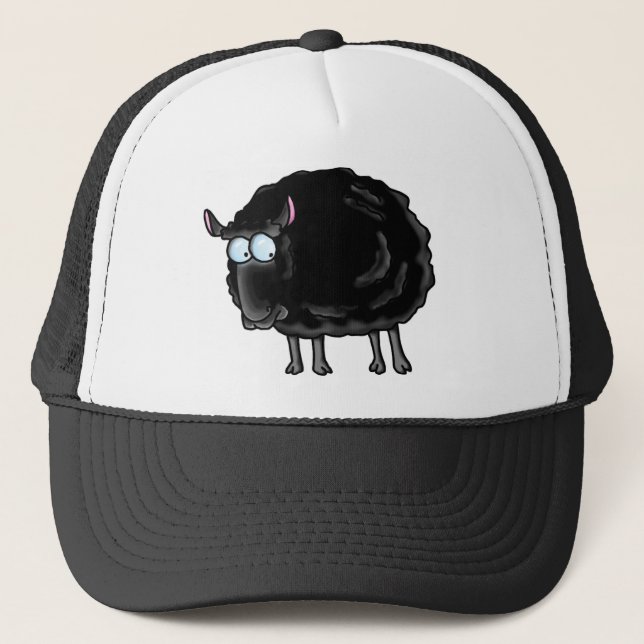 Gorra De Camionero Ovejas negras (Anverso)