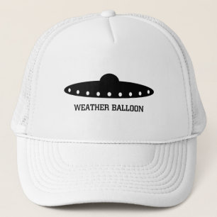 Gorra De Camionero OVNI de globo meteorológico