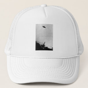 Gorra De Camionero OVNI Extraterrestre Nave Espacial Alto Secreto