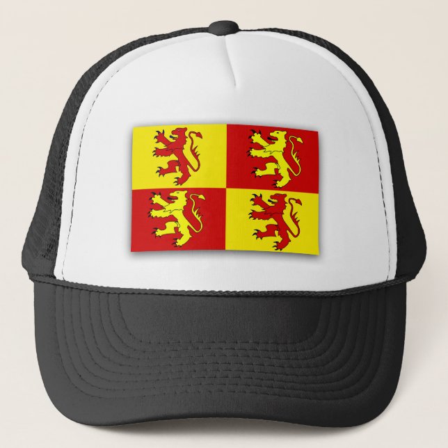 Gorra De Camionero Owain Glyndwr, bandera de Reino Unido (Anverso)