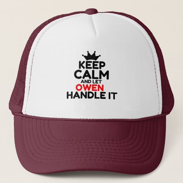 GORRA DE CAMIONERO OWEN (Anverso)