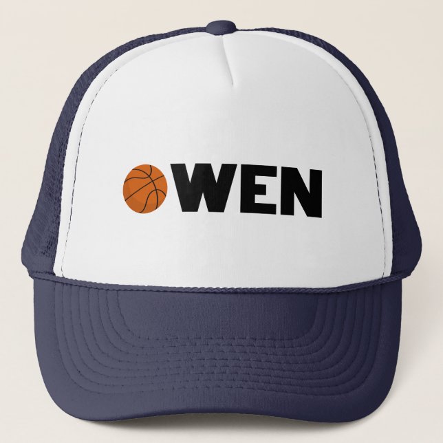 Gorra De Camionero Owen Basketball Trucker Hat (Anverso)