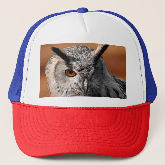 Gorra De Camionero Owl Stare (Anverso)