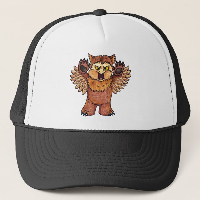Gorra De Camionero Owlbear (Anverso)