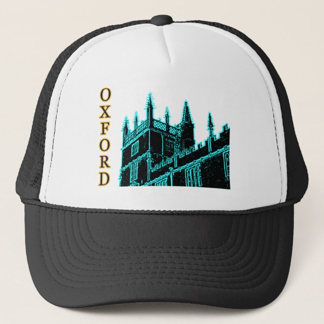 Gorra De Camionero Oxford Inglaterra 1986 espirales constructivos (Anverso)