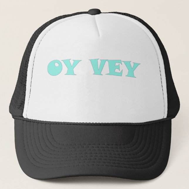 GORRA DE CAMIONERO OY VEY (Anverso)