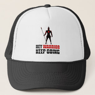 Gorra De Camionero Oye, guerrero, sigue adelante