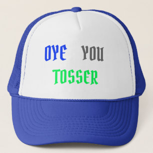 Gorra De Camionero Oye Tosser, jerga australiana,