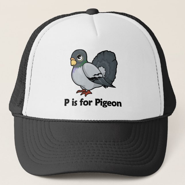 Gorra De Camionero P está para la paloma (Anverso)