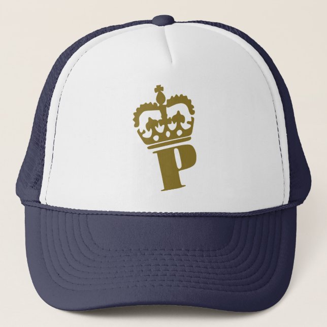 Gorra De Camionero P - Letra - nombre (Anverso)