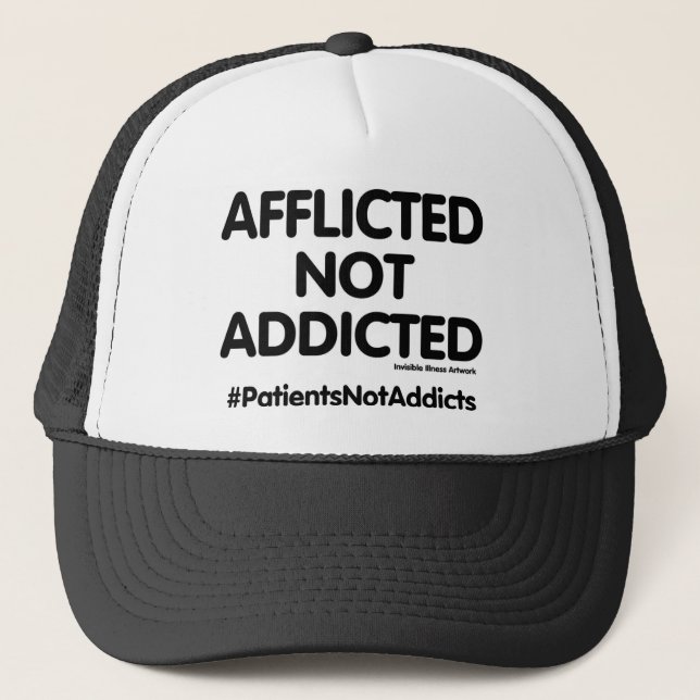 Gorra De Camionero Pacientes no adictos (Anverso)