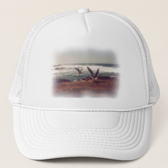 Gorra De Camionero Pacific Northwest Seagulls Trucker Hat (Anverso)