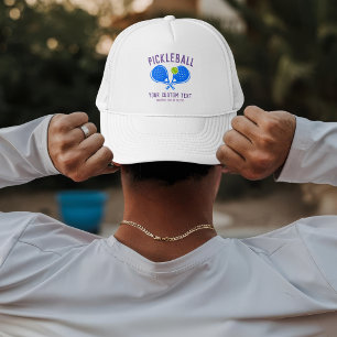 Gorra De Camionero Paddle & Ball del equipo de personalizado Pickleba
