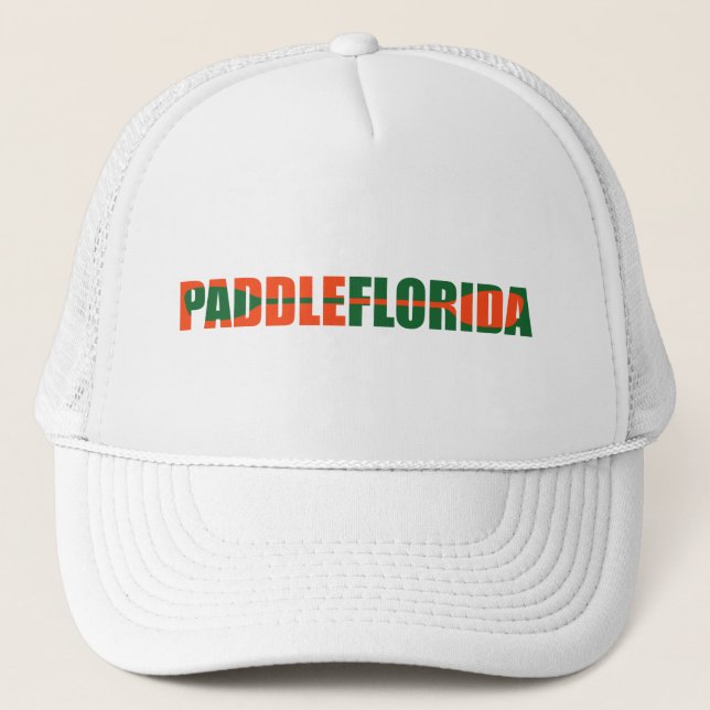 Gorra De Camionero Paddle Florida Kayaking (Anverso)