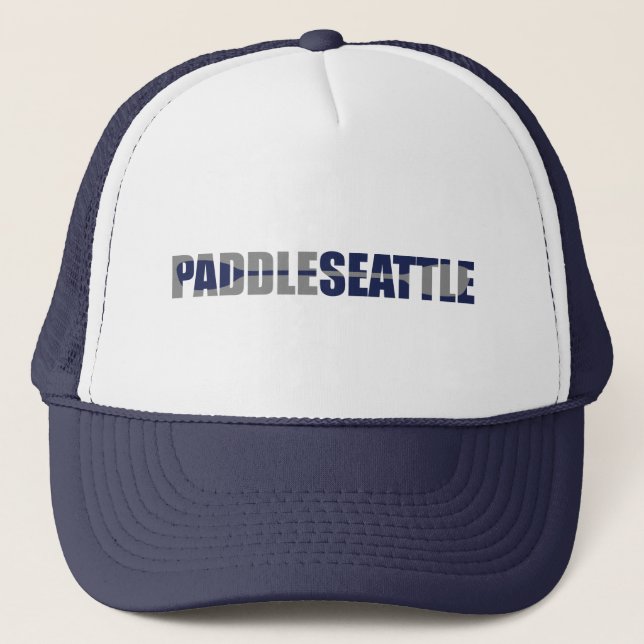 Gorra De Camionero Paddle Seattle Kayaking (Anverso)