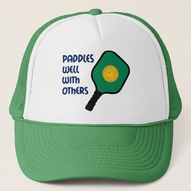 Gorra De Camionero Paddles bien (Anverso)
