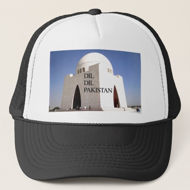 Gorra De Camionero Padre de la nación: Mazar-e-Quaid (Anverso)