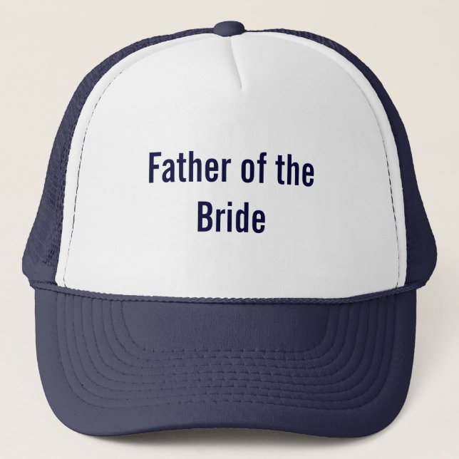 Gorra De Camionero Padre de la novia (Anverso)