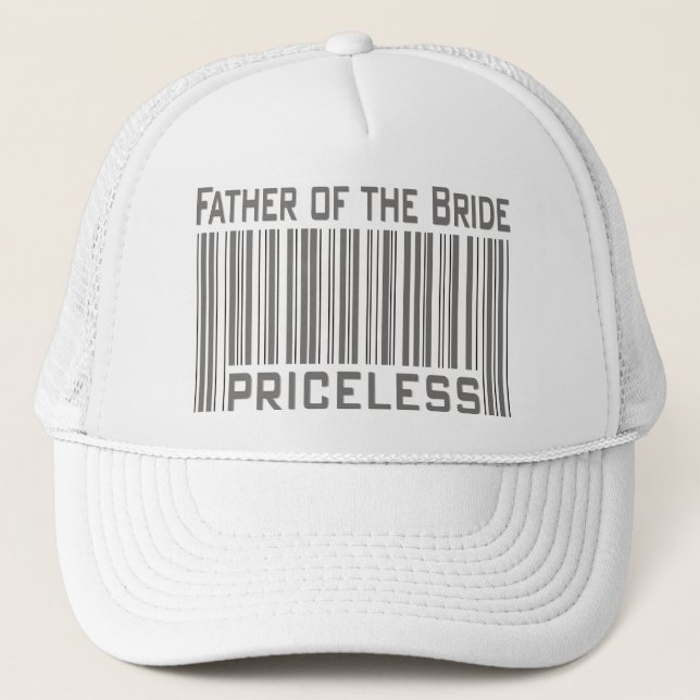 Gorra De Camionero Padre de la novia inestimable (Anverso)