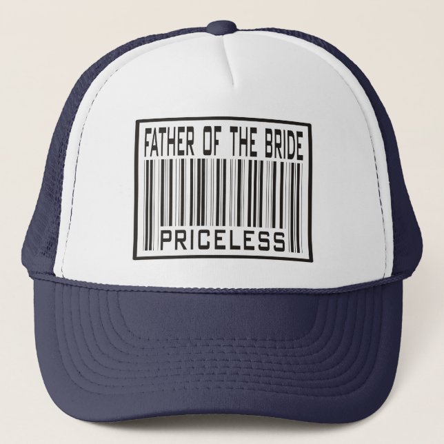 Gorra De Camionero Padre de la novia inestimable (Anverso)