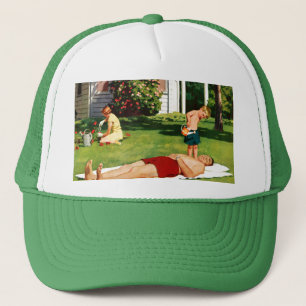 Gorra De Camionero Padre de riego