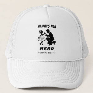 Gorra De Camionero Padre e hija - Siempre su héroe (2)