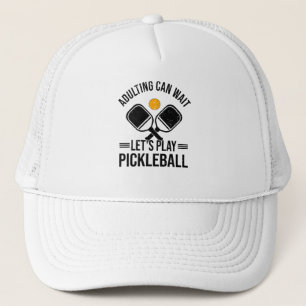 Gorra De Camionero Padres aficionados a los jugadores de picoteo de n