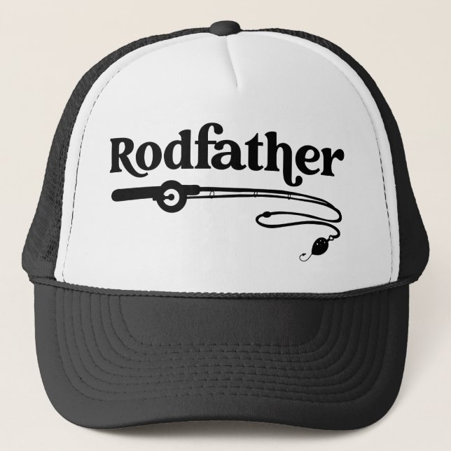Gorra De Camionero Padres de la pesca de vara que aman los peces (Anverso)