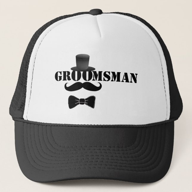 Gorra De Camionero Padrino de boda con clase (Anverso)