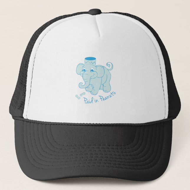 Gorra De Camionero Pagado en cacahuetes (Anverso)