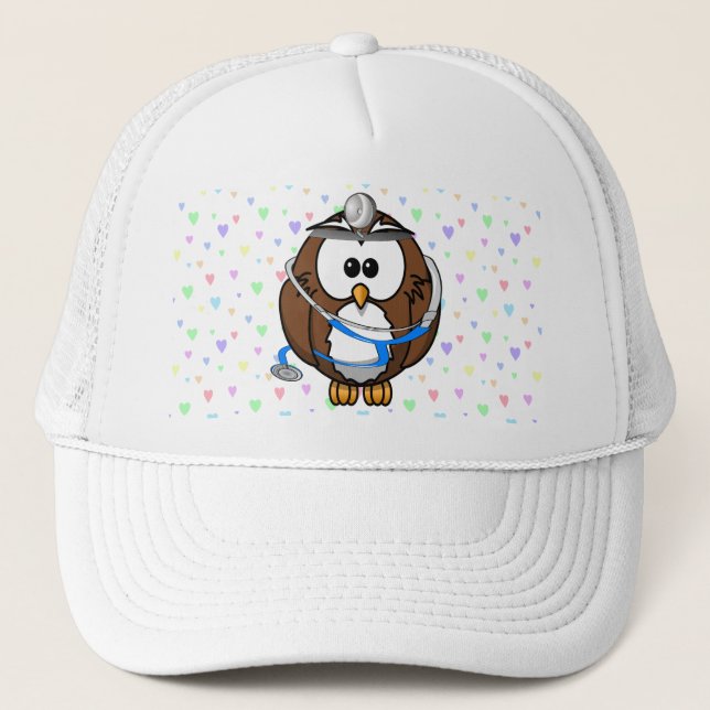 Gorra De Camionero paginación Doc Owl (Anverso)