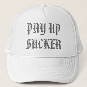 GORRA DE CAMIONERO PAGUE EL LECHÓN