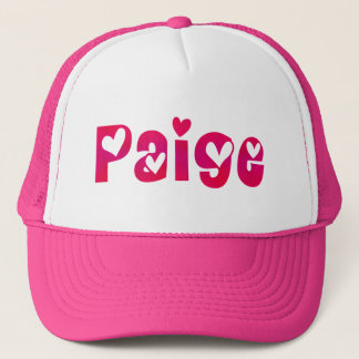 Gorra De Camionero Paige in Hearts