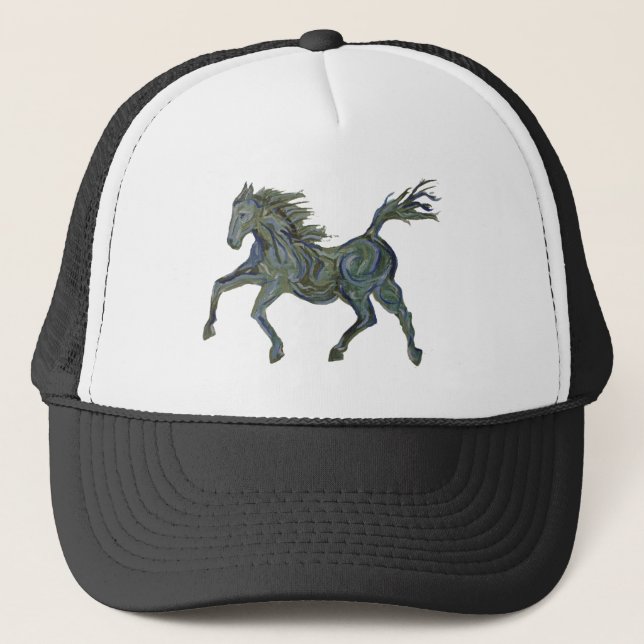 Gorra De Camionero Paint Horse (Anverso)