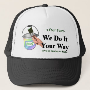 Gorra De Camionero Paint Your Way - Personalizar