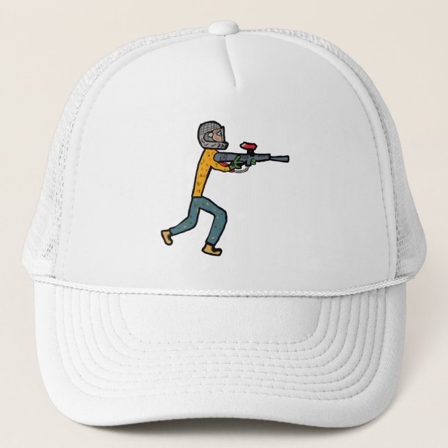Gorra De Camionero Paintball (Anverso)