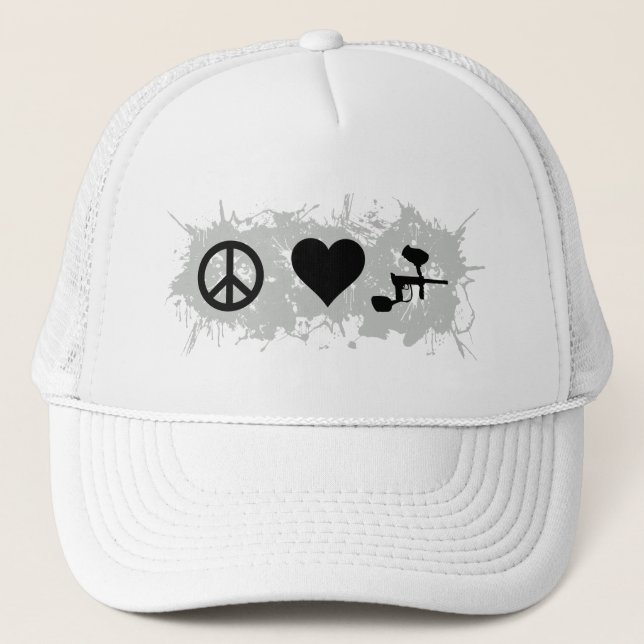 Gorra De Camionero Paintball 4 (Anverso)