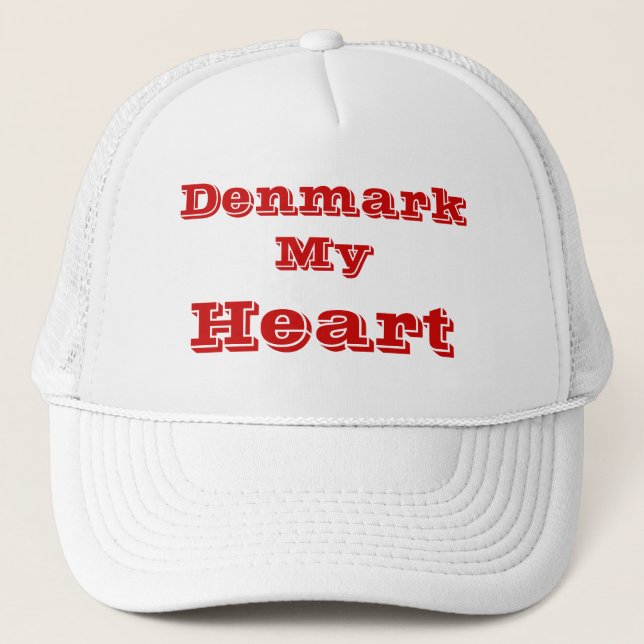 Gorra De Camionero País de Dinamarca (Anverso)
