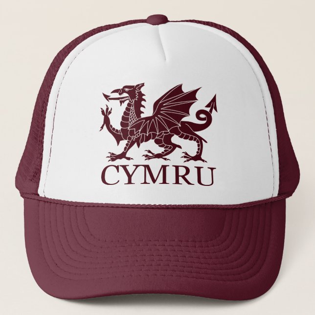 Gorra De Camionero País de Gales CYMRU (Anverso)