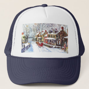 Gorra De Camionero País de las maravillas del invierno