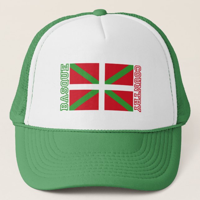 Gorra De Camionero País vasco e ikurriña, (Anverso)