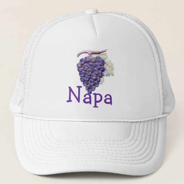 Gorra De Camionero País vinícola de Napa (Anverso)