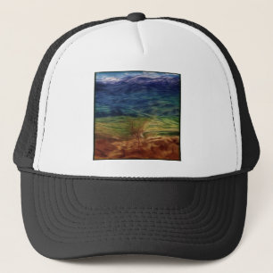 Gorra De Camionero Paisaje arcoiris